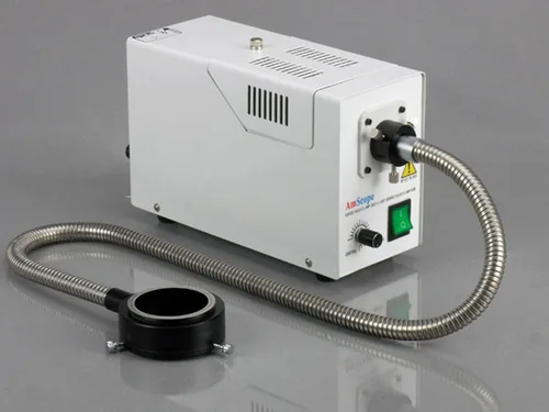 Miniatura 4 de AmScope Accesorio de luz de anillo de fibra óptica FB-OR para iluminador de microscopio