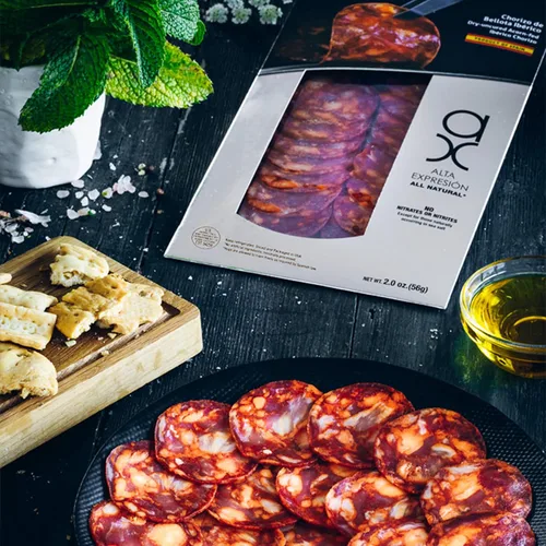 Miniatura 2 de Chorizo Ibérico de Bellota/Chorizo Ibérico de Bellota Rebanado (2 oz) (4)