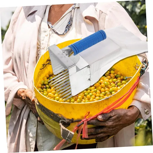 Miniatura 5 de Ipetboom Blueberry Tools Dibbler Berries Tool Rastrillo de hojas Frutas Recogedor de bayas y Rastrillo Suministros Recogedor de Fresas Mango Poste
