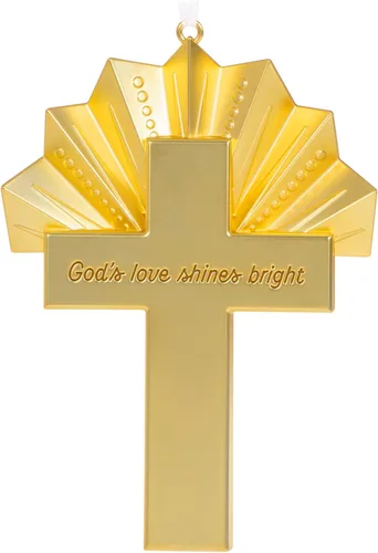 Miniatura 10 de Hallmark Keepsake Adorno de Navidad 2024, La luz de la esperanza, regalos de fe