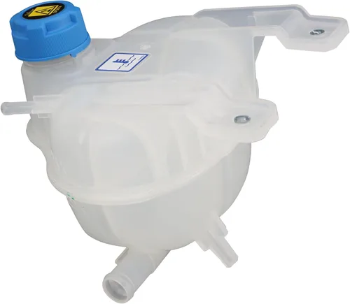 TRQ Botella de desbordamiento del tanque de expansión del depósito de refrigerante del radiador compatible con Ram ProMaster City CH3014192 2015-2022