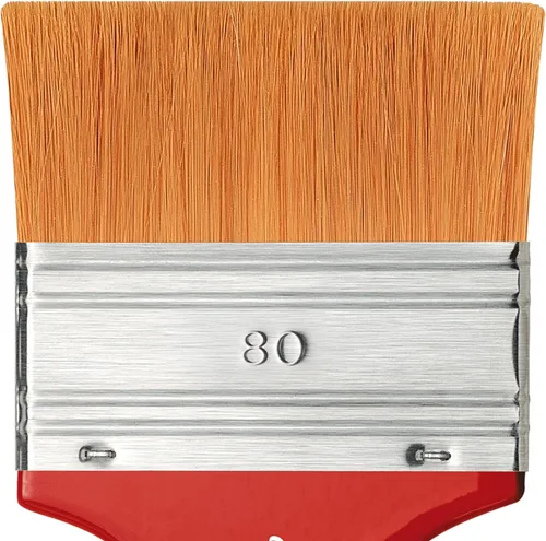 Miniatura 248 de da Vinci Watercolor Series 5580 CosmoTop Spin Pincel de Pintura, Redondo Sintético con Mango Rojo