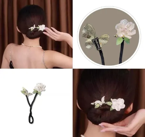 Miniatura 3 de Ins Style - Rizador de pelo elegante y perezoso, accesorios para el cabello, accesorios de cabello de moño giratorio, clips de trenzado de cabello j