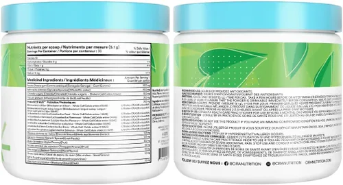 Miniatura 9 de Cira Daily Greens - Polvo de superalimento de espirulina orgánica endulzado naturalmente con ingredientes ricos en antioxidantes para deshinchazón