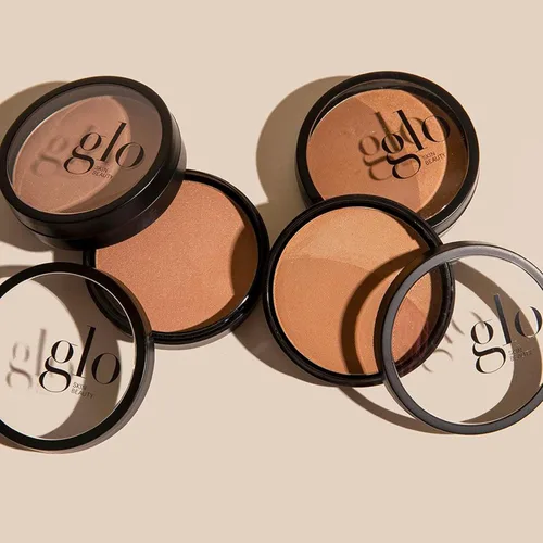 Miniatura 5 de Glo Skin Beauty Polvo prensado bronceador (Sunkiss) - Maquillaje a base de minerales que añade calidez y contorno natural para un brillo bañado por