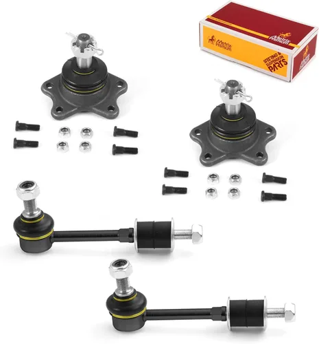Miniatura 97 de Metrix Premium Chassis Parts - Juego de 4 piezas de articulación de rótula superior y barra estabilizadora delantera para Ford Ranger RWD 1998-2011