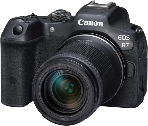 Miniatura 11 de Canon Cámara sin espejo EOS R7 (solo cuerpo), cámara híbrida, sensor CMOS de 32.5 megapíxeles (APS-C), video 4K, para deportes, acción, creadores