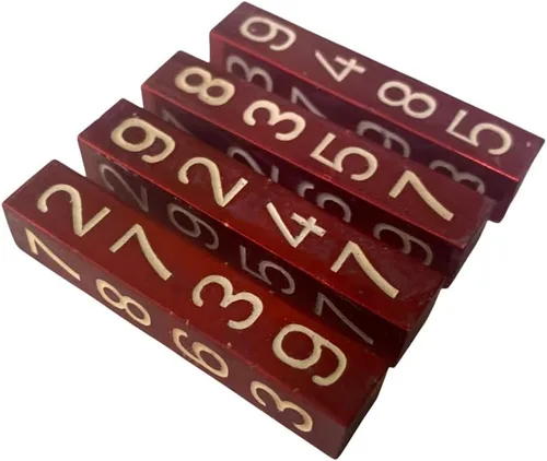 Miniatura 2 de MilesMagic Troncos mentales del mago Gimmick Versión mejorada Predicción mental Pizarras Predecir cualquier cálculo Número Primer plano Mentalismo