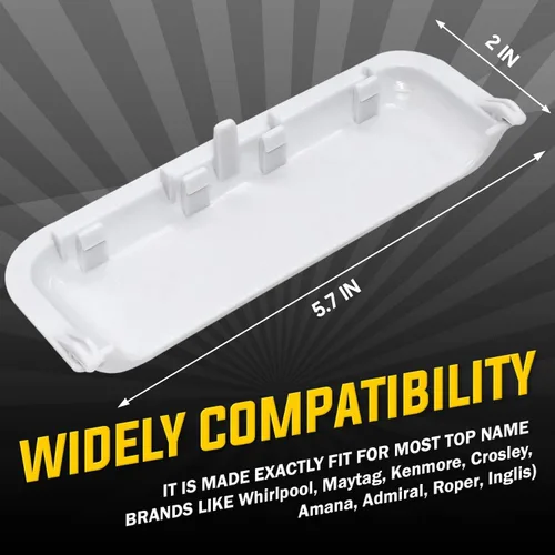 Miniatura 2 de Seentech Manija de puerta de secadora W10861225 mejorada – Compatible con secadora Whirlpool Kenmore – Reemplaza: AP5999398 W10861225VP W10714516