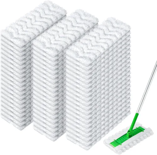 Miniatura 8 de AIR U+ Almohadillas de trapeador seco para Swiffer Sweep and Mop, repuestos de barredora seca de servicio pesado para mascotas, paños de barrido