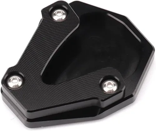 Miniatura 19 de Motorcycle Kickstand Extension Pad for Benelli TRK502 TRK 502 2020 2021 Foot Side Stand Support Plate Enlarger (Color : B Black)