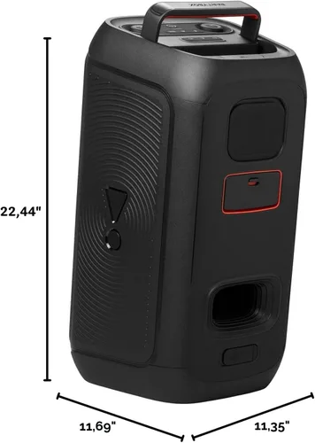 Miniatura 12 de JBL PartyBox Club 120 - Altavoz portátil para fiestas con mango plegable, potente sonido JBL Pro, espectáculo de luces futurista, hasta 12 horas