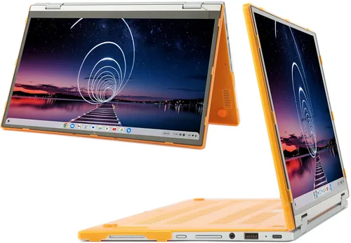 Miniatura 8 de mCover Funda solo compatible con computadoras convertibles 2 en 1 ASUS Chromebook Flip C433TA Series 2 en 1 2019 ~ 2023 de 14 pulgadas