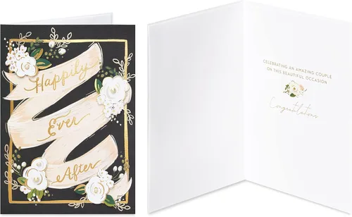 Miniatura 4 de Papyrus Paquete de tarjetas de boda y bebé, feliz para siempre después y paquete de alegría (4 unidades)