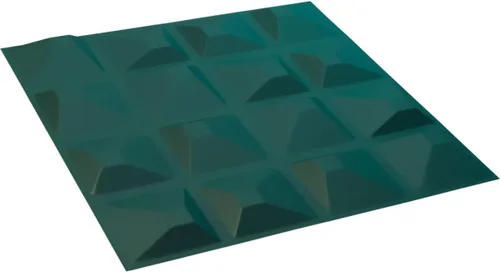 Miniatura 6 de Ekena Millwork 19 5/8 pulgadas de ancho x 19 5/8 pulgadas de alto, Tristan EnduraWall decorativo 3D, laguna satinada (cubre 2.67 pies cuadrados).