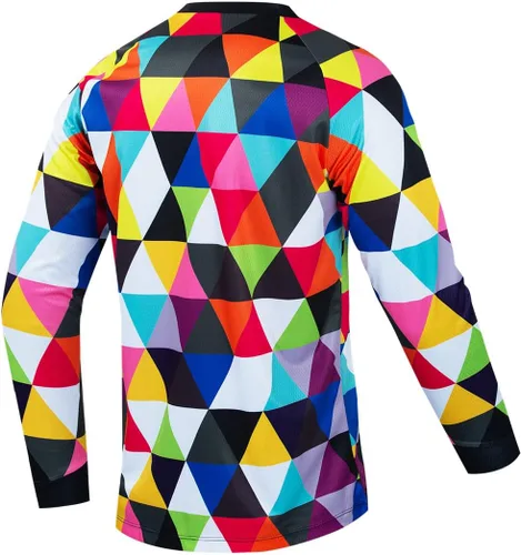 Miniatura 135 de Hotlion Camiseta de ciclismo para hombre, manga larga, MTB Motocross, ropa de carreras todoterreno