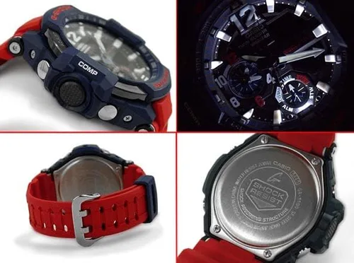 Miniatura 4 de G-Shock GA-11002A gravitymaster elegante relojEsfera AzulTalla única