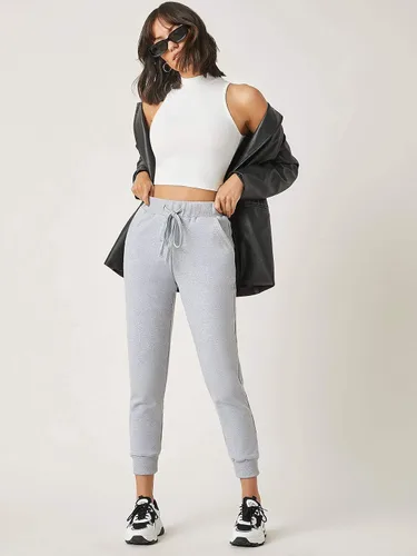 Miniatura 5 de Floerns Camiseta corta básica sin mangas con cuello alto falso para mujer