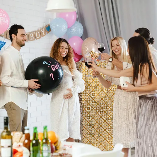 Miniatura 6 de Zonon 3 bolsas de regalo de plástico de 56 pulgadas, color dorado, tamaño jumbo, bolsas de regalo grandes, envoltura de regalo gigante para boda
