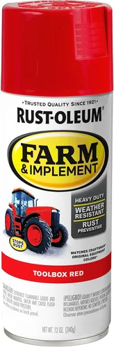 Miniatura 88 de Rust-Oleum 280131-6PK Pintura en aerosol para granjas e implementos, 12 onzas líquidas, color azul Ford, paquete de 6 Ford azul