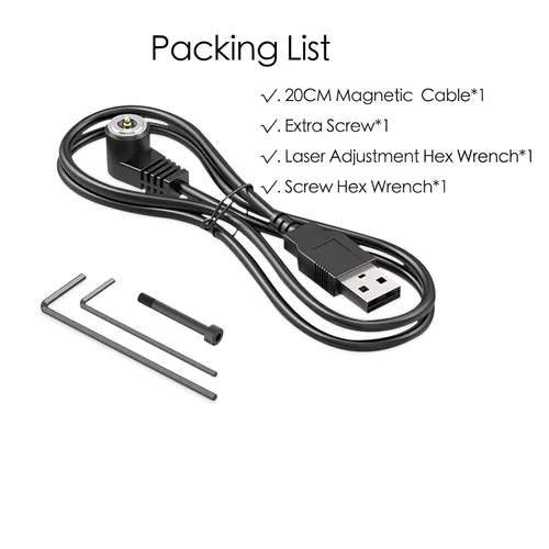 Miniatura 4 de DEFENTAC Cable de carga magnético USB compatible con productos tácticos con carga magnética