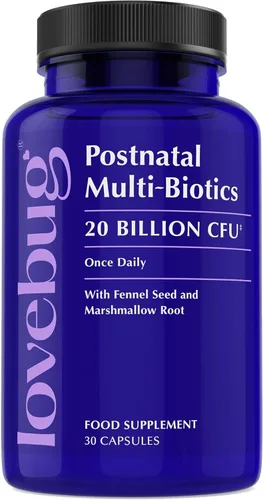 Miniatura 6 de LOVEBUG Postnatal Ingredientes clínicamente estudiados para la producción de leche materna y el reflujo ácido Apoyo mental y emocional Soporte