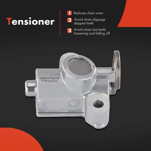 Miniatura 5 de A-Premium Kit de cadena de distribución del motor con tensor y guía [compatible con DOHC, 4Cyl 2.0 2.2 2.4L] Compatible con vehículos Chevy