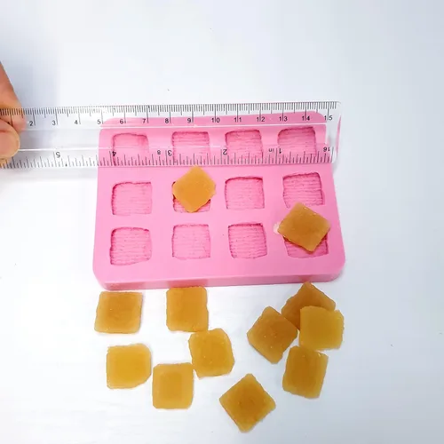 Miniatura 5 de Molde de vela de jabón de tostada de cereales crujientes de canela para molde de cera para molde de canela de cereales de resina