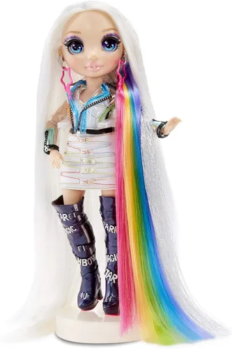 Miniatura 5 de Rainbow High Hair Studio - Crea cabello arcoíris con muñeca exclusiva, extra largo, color de cabello lavable y ropa completa y accesorios