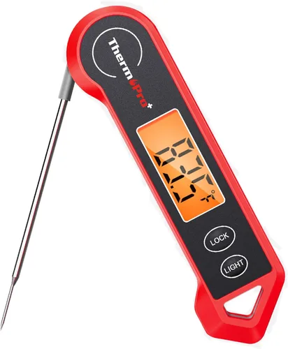 Miniatura 11 de Termómetro digital de carne ThermoPro TP19H resistente al agua para asar a la parrilla con retroiluminación ambidiestra y sensor de movimiento