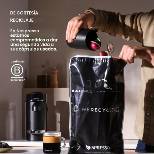 Miniatura 6 de Nespresso Vertuo Pop+ Cafetera para café y espresso de Breville, Samra Origins de The Weeknd Metad Green Negro/Verde