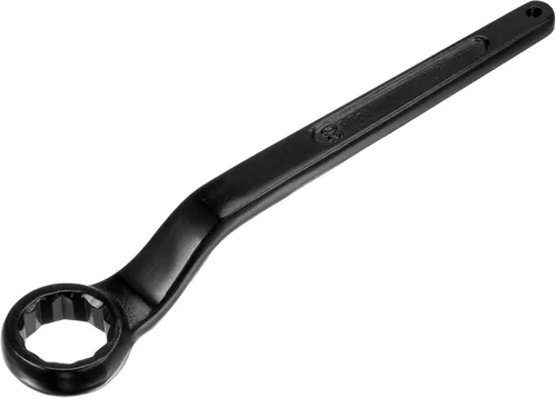 uxcell Llave de impacto de extremo de caja compensada de 30mm tipo anillo de anillo de cabeza única de acero de alta resistencia Herramienta de mano