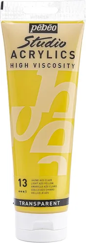 Miniatura 45 de Pebeo Acrílicos de Alta Viscosidad para Estudio Fino, Juego de 30 x 20 ml, Modelo: 833431 Conjunto de 30 X 20 Ml