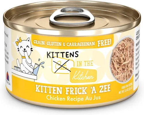 Miniatura 22 de Weruva Fórmula de gatito, atún y salmón en un puré hidratante lata de 3 onzas (paquete de 12)