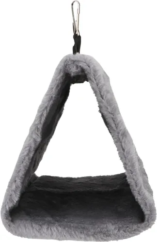 Miniatura 6 de Wontee Casa de nido de pájaros, cama cálida para pájaros, hamaca colgante, cabaña para periquitos, periquitos, Caique, Senegal, loros cuáqueros, Gris