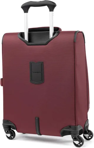 Miniatura 241 de Travelpro Maxlite 5 - Juego de 2 piezas de equipaje de mano de tela, expandibles con 4 ruedas giratorias, bolso blando para debajo del asiento, Negro
