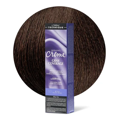 Miniatura 17 de L'Oréal Technique Excellence Crème Permanent Hair Color Long-Lasting Hair Dye Rich Formula with No-Drip Application Superb Gray Coverage For