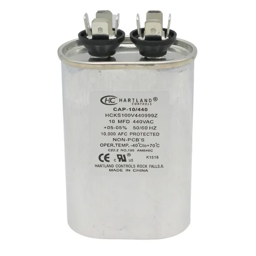 Miniatura 10 de HVAC Genius - Condensador de 5 condensadores MFD de 370 o 440 VCA 5uf de funcionamiento ovalado para motor de ventilador, condensador de soplador
