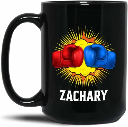 Miniatura 12 de Taza de café de fútbol personalizada con nombre, regalos para hombres, mujeres, amantes del fútbol, taza de cerámica negra personalizada de 11 onzas
