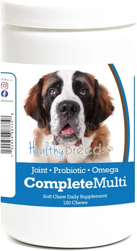 Miniatura 38 de Healthy Breeds Boxer todo en uno multivitamínico suave masticable 120