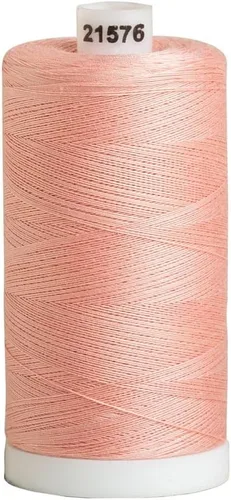 Miniatura 48 de Connecting Threads Hilo de coser 100% algodón, carrete de 1200 yardas (azul almirante)