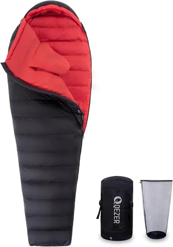 Miniatura 14 de Ultralight Down Sleeping Bag for Adults with 600 Fill Power, Compact All Seasons Sleeping Bag for Backpacking, Hiking and Camping