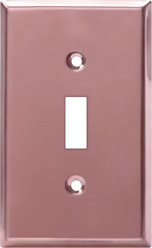 Miniatura 53 de ENERLITES Placa de Pared Metálica para Interruptor de Luz de Palanca, Acero Inoxidable 201, Resistente a la Corrosión, Tamaño Estándar 1-Gang 4.50