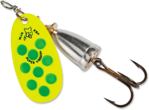 Miniatura 37 de BLUE FOX Classic Vibrax, señuelo giratorio en línea para trucha lubina y salmón Premium Pesca Spinner