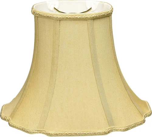 Miniatura 11 de Royal Designs - Pantalla ovalada festoneada para lámpara (4 x 3) x 8 x 6 x 7 pulgadas