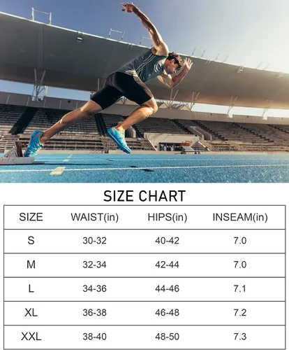 Miniatura 7 de Men's Running Shorts with Zipper Pockets 7 Inch Lightweight Quick Dry Gym Workout Athletic Shorts for Men