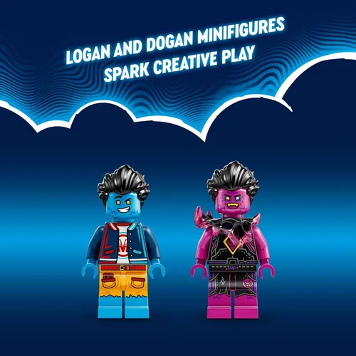 Miniatura 6 de LEGO DREAMZzz Logan El Panda Poderoso, juguete de animal con 2 minifiguras incluidas, juego de animales reconstruible, regalo creativo para niños a