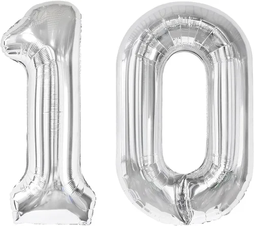 Miniatura 328 de Globo de cumpleaños número 4 dorado de 40 pulgadas, globos gigantes del número cuatro 14 24 34 40 44 2024, globos grandes de lámina de mylar para Oro