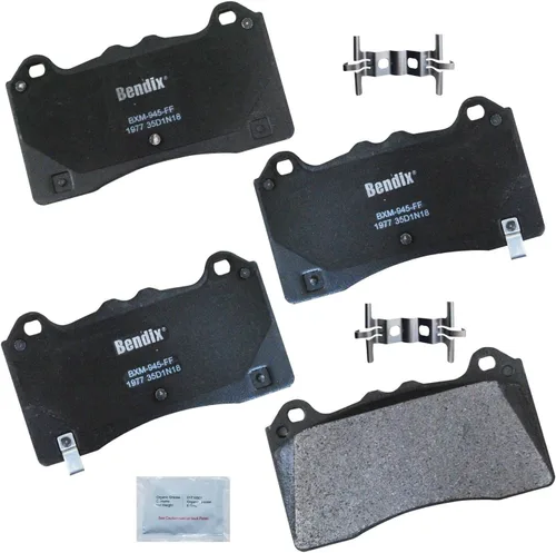 Miniatura 194 de Pastillas de freno delanteras cerámicas Bendix Priority1 CFC2302 para Hyundai Elantra 2021, Sonata 2022-2020, Kia K5 2023-2021