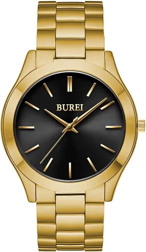 Miniatura 18 de BUREI Men Watches Gifts for Men Fashion Stainless Steel Analog Quartz Waterproof Watches for Mens